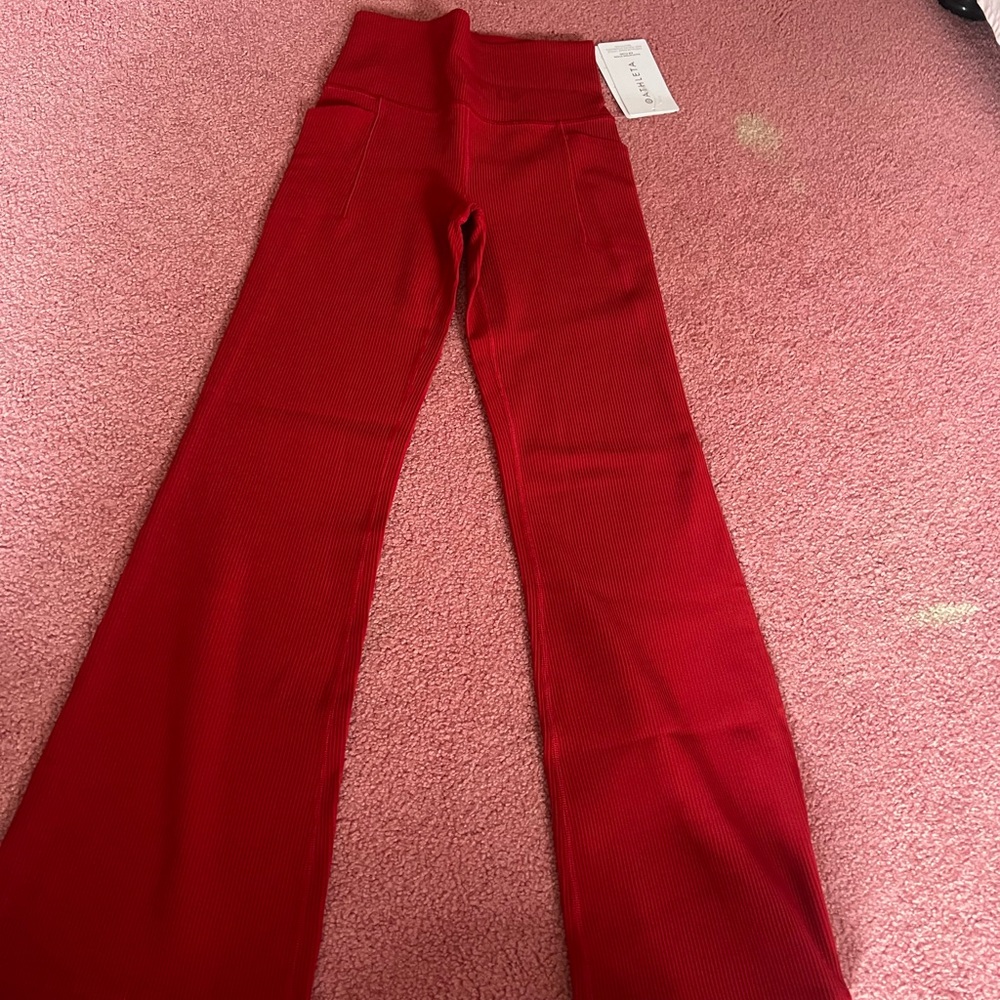 Athleta Vibrant Red Pants